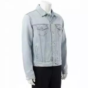 MSGM MUST IT_ 라이트 블루 데님 자켓 청자켓 3840MH233 257089 84