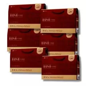 [셀러허브]종근당건강 홍삼녹용 프리미엄 선물세트 30포 6세트 (S45726477)