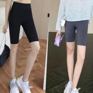 여자 여름 바이커쇼츠 레깅스 반바지 심리스 운동복 5부
