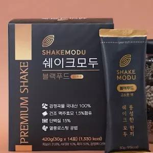 블랙푸드 선식 쉐이크 14개입 1박스