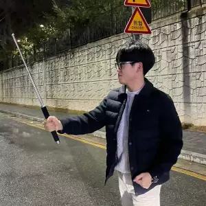 호신용 66cm 접이식 봉 자기방어 호신봉 삼단봉