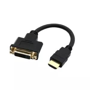 HDMI(M) to DVI-D(F) 변환 젠더 케이블 0.2MHDMIMTODVIDF 모니터 영상