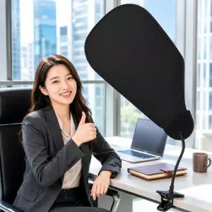 국내발송 빛차단 사무실 캐노피 나뭇잎 가림막 책상 창문반사 햇빛 가리개 모니터 천장에어컨 바람 대형