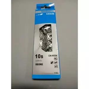 성능 SHIMANO CN-HG54 116 링크 10단 속도 내마모성 사이클 체인 로드 바이크 산악 자전거 교체 부품용