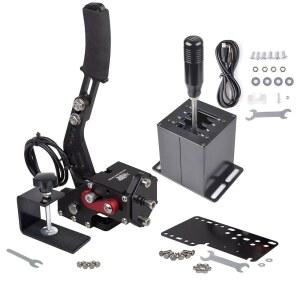 CNRAQR PC USB 핸드브레이크 및 레이싱 7+R 스러스트마스터 H 게임 기어( G25 G27 시뮬레이터 T300RS 포함) /GT 시프터 G920, G29