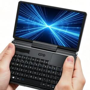 2026 GPD 마이크로 PC 2 휴대용 미니 소형 7인치 터치 디스플레이 N300 프로세서 16GB 512GB SSD 윈도우 11