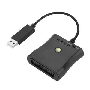 XBOX 360 게임 컨트롤러 액세서리용 PS2 범용 어댑터 케이블 변환기 교체