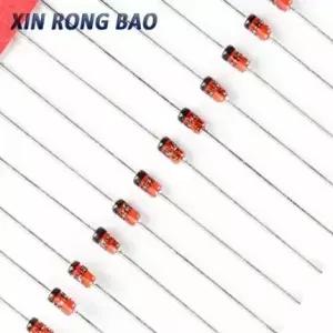 100pcs 1W 제너 다이오드 DO-41 1N4728A 3V3 1N4727A 3V0 1N4733A 5V1 1N4732A 4V7 1N4731A 4V3 1N4730A