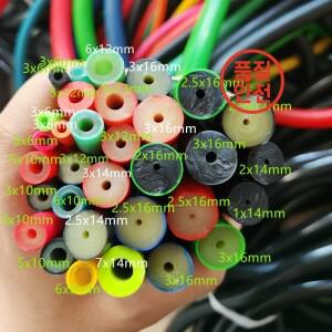 1m 스피어 낚시 고무 튜브 건 슬링 2.5x16mm