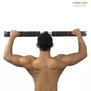 홈트용 문틀 철봉 단축 (60 - 110 cm)밴드 가정용 용바 레이닝도구 레이닝기구 홈트 설치 운동