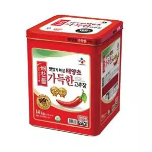 [프레쉬푸드]CJ 해찬들 태양초 가득한고추장 14kg