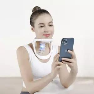 목 견인기 거북목 교정기 디스크 목견인기 거북목교정기 보조기 지지대