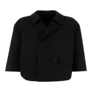펜디 코트 FW1415 AOYA F0TY6 BLACK DOM