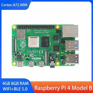 라즈베리 파이 4 모델 B 48GB RAM Cortex-A72 ARM V8 64비트 SoC 1.5GHz 기가비트 이더넷 WiFi BLE5.0 4K