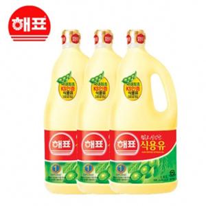 사조해표 식용유 1.8리터 X 3개