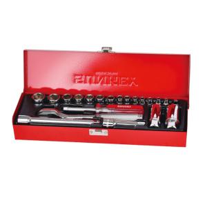 썬키 SSR-21 3/8 1/4 소켓렌치 세트 21PCS 렌치세트 복스 자동차정비