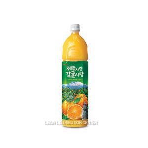 롯데 제주사랑 감귤사랑 1.5LX12P 오렌지 토마토/주스