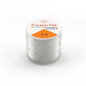 우레탄줄 0.8mm 비즈줄 40m 공예 DIY 팔찌 목걸이