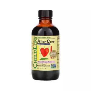 [아이허브] 차일드라이프 에센셜스 Aller-care 천연포도향 118.5ml, 비타민C 아연 어린이영양제 ChildLife