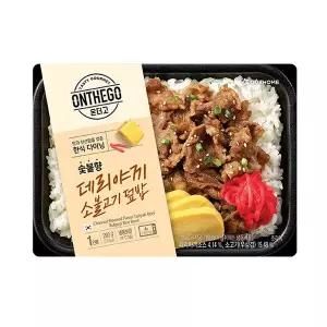 [아워홈][푸른들마켓][아워홈] 온더고 달콤간장 소고기덮밥정식 290g
