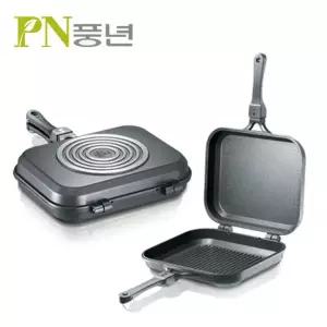 NMDDP-32C 풍년양면그릴팬 양면구이판  32cm생선구이