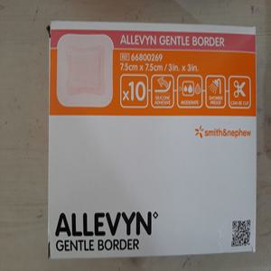 알레빈(ALLEVYN) 젠틀보더 7.5cm 7.5cm 1통(10장)