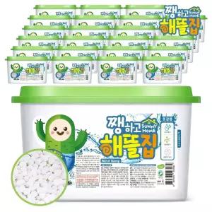 쨍하고해뜰집 제습제 525ml X 24입 볼타입 (비드타입) 옷장용 습기제거제 방습제 옷장 흡습제