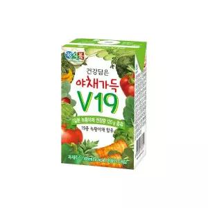[보리보리/베지밀]건강 담은 야채가득 V19 145mlx24팩