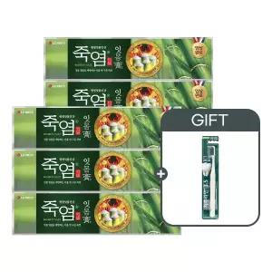 [엘지생활건강]죽염 잇몸고 치약 120g X 6개 + (증정)치주라인 칫솔 1입