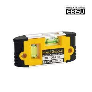 에비수 핸디자석 수평계 ED-10GHLMY 100mm 수평자