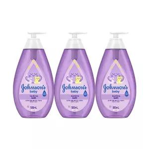 존슨즈베이비 베드타임 베이비 바스 500ml, 3개