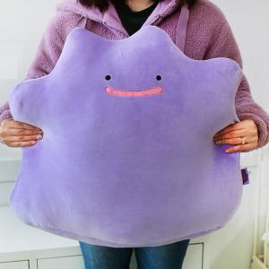 포켓몬스터 메타몽 인형 A 60cm 퍼플 모찌 애착 쿠션