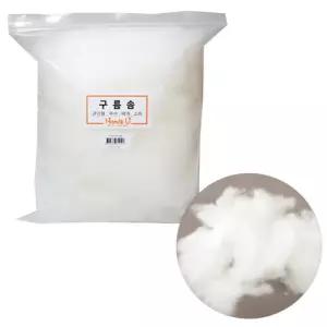 핸즈유 구름솜 100g 장식솜 인형솜 방울솜 만들기솜
