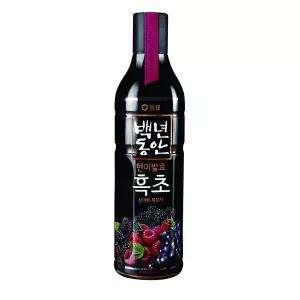 [샘표](센텀시티점) 백년동안 흑초 산머루복분자 900ml(1개)