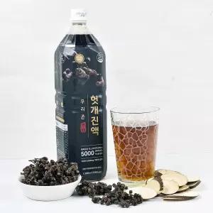 우리존 헛개진액 1.5리터x1병 / 헛개차 헛개수 건강음료베이스 손님접대용 대용량 음료수
