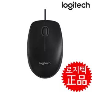/정품/로지텍 B100 사무용 업무용 USB 유선 마우스