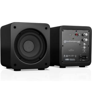 Audioengine S6 오디오엔진 210W 컴팩트 서브우퍼 블랙