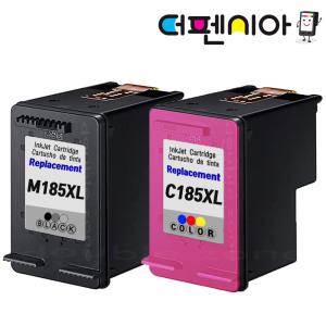 삼성 INK-M185XL C185XL 세트 재생잉크 SL-J1680 J1683 J1685 SL-J1780DW SL-J1780W J1785DW