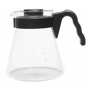 하리오 원두커피 드립서버 내열유리 티포트-1.0L 블랙 1개/VCS-03B