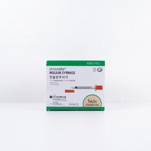 성심 인슐린 주사기 일회용 멸균 당뇨 침 강아지 고양이 1cc 29G 13mm 100개