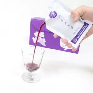 물없이 착즙해 더 진한 영천 머루포도즙 100ml X 30포