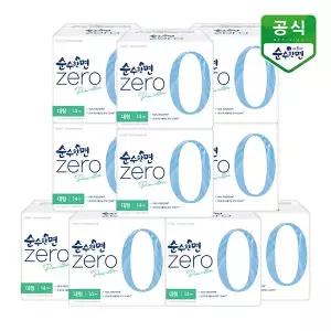 [보리보리/깨끗한나라]순수한면 제로 대형 생리대 14P x 10팩