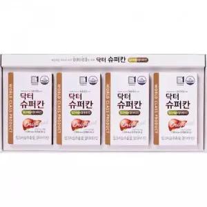 닥터슈퍼칸 밀크씨슬멀티비타민 4박스 4개월분 실리마린 선물세트 현빈