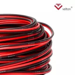 실리콘 케이블 전선 22AWG 전기 배선 작업 DIY 제작용 와이어 선
