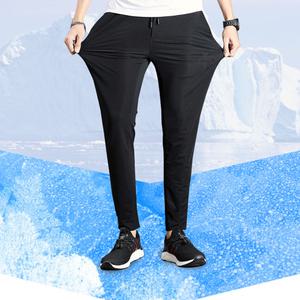 여름 남자바지 쿨메쉬 밴딩팬츠 시원한 냉감바지 트레이닝 운동바지