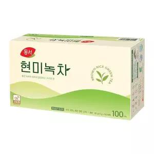 동서 현미녹차 100T x 2개 차 티백차 탕비실