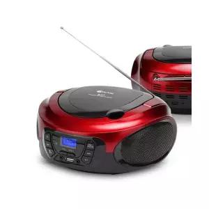 아남 포터블 CD 플레이어 구간반복/재생기능 A-87 어학용 씨디 라디오 MP3/USB/AUX