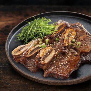 포천이동갈비 양념 소갈비 한입갈비 500g x 4팩