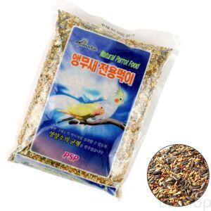모란 사랑 앵무 앵무새 전용 밥 알곡 모이 먹이 700G