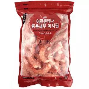 코스트코 아르헨티나 자연산 붉은새우 이지필 908g L (레드) 아이스박스 무료 추가금없음